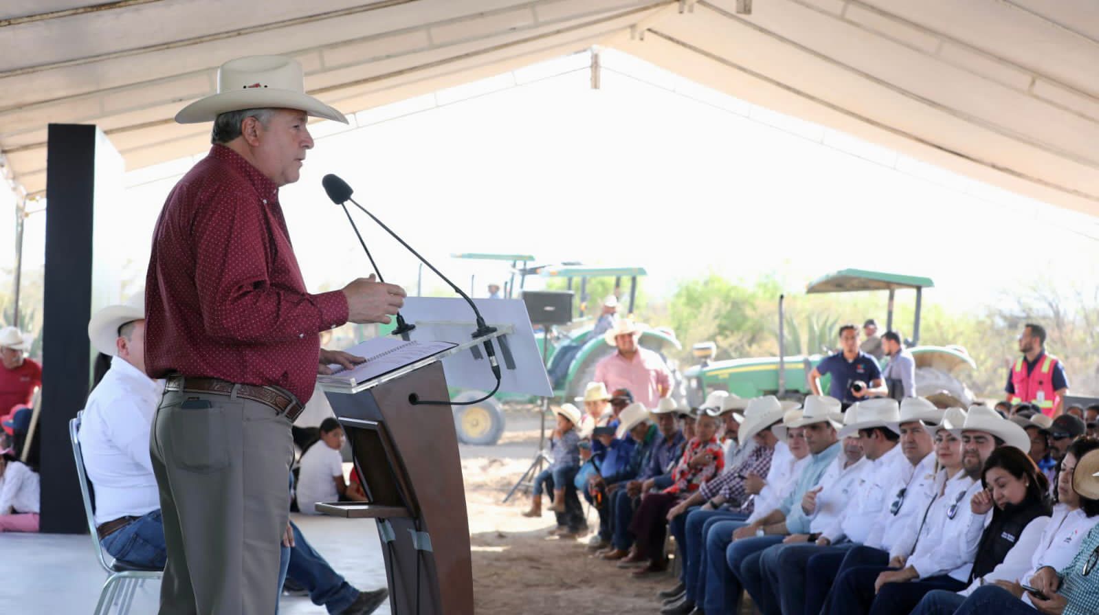 ARRANCA CHEMA FRAUSTRO PROGRAMAS PARA EL CAMPO 2023