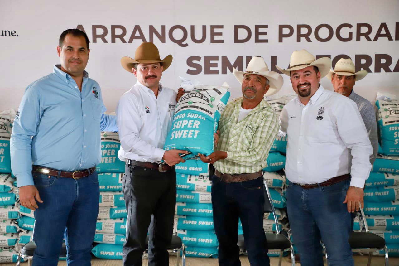 ARRANCA SALTILLO PROGRAMA DE SEMILLA FORRAJERA 2023