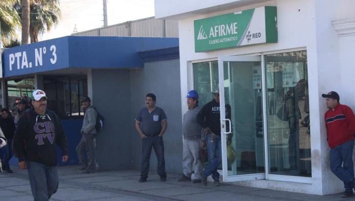 COBRAN OBREROS AHMSA, NOMINA EN TIEMPO
