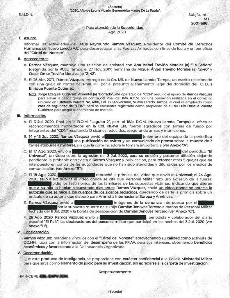 EJERCITO ESPÍA: ASÍ UTILIZÓ SEDENA EL PROGRAMA PEGASUS CONTRA UN DEFENSOR DE DERECHOS