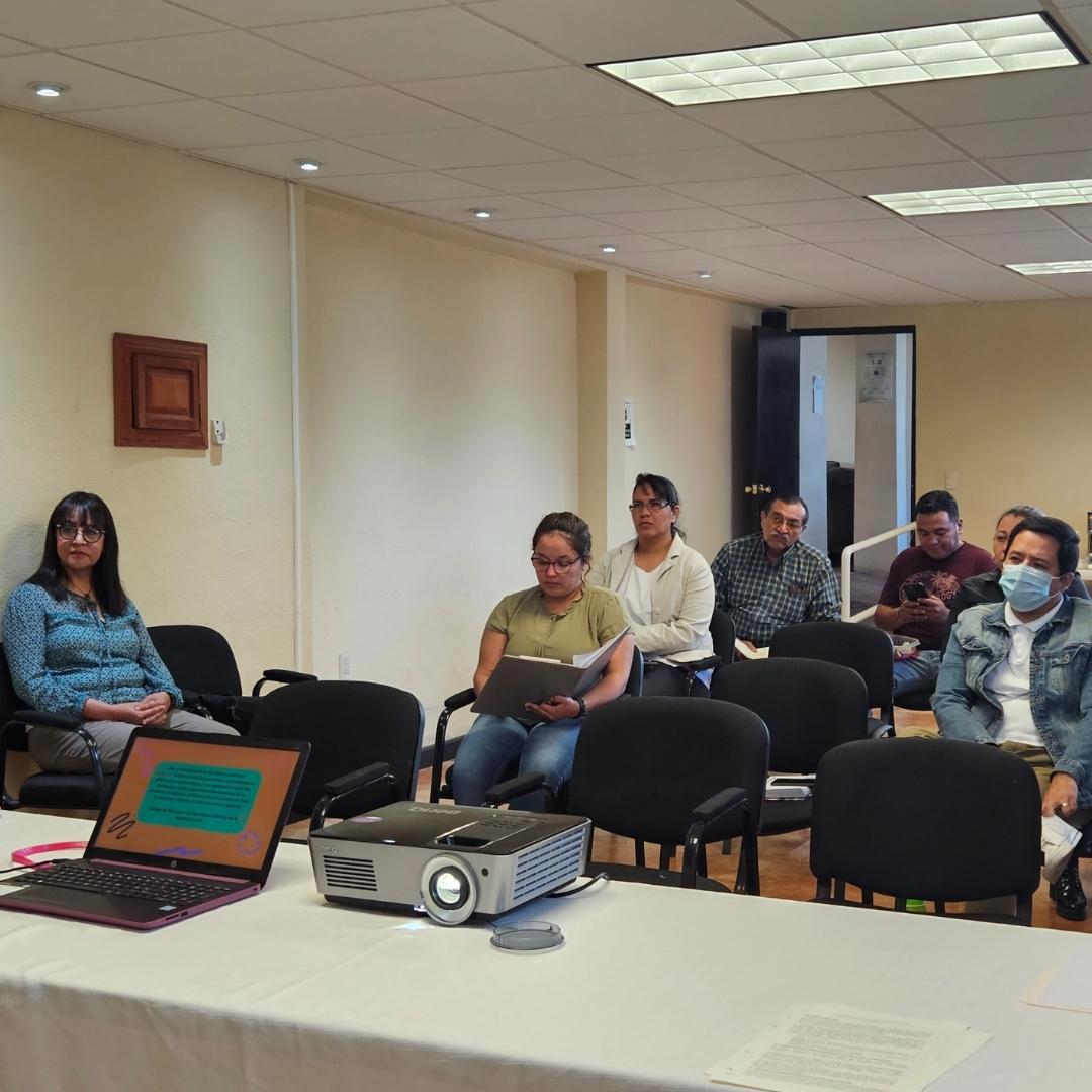 SE CAPACITA PERSONAL DE PREVENCIÓN SOCIAL DE LA VIOLENCIA Y LA DELINCUENCIA EN MATERIA DE INCLUSIÓN