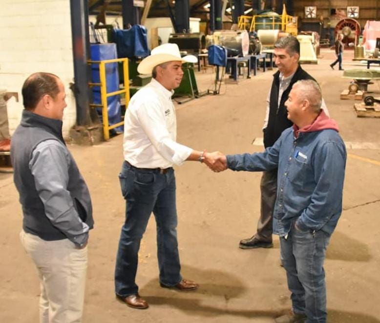 SE COMPROMETE PAREDES CON EL DESARROLLO ECONÓMICO