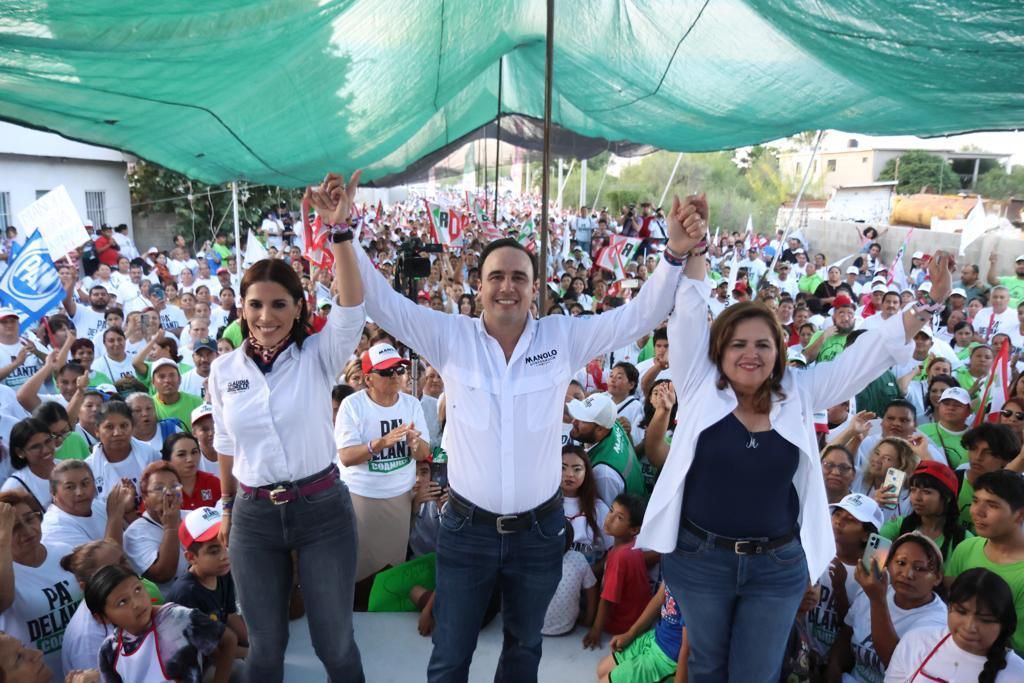 VAMOS CON LAS MUJERES POR MÁS OPORTUNIDADES DE DESARROLLO: MANOLO