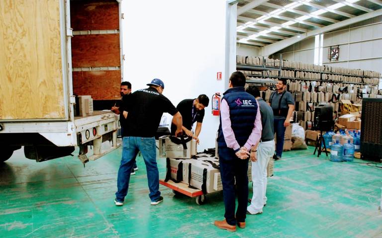 ARRANCA DISTRIBUCIÓN DE PAQUETES ELECTORALES EN MUNICIPIOS DE COAHUILA