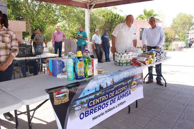 SE SOLIDARIZA CASTAÑOS CON OBREROS AHMSA