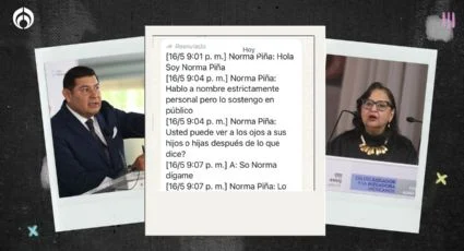 SENADOR ARMENTA EXHIBE MENSAJES DE SUPUESTO TELÉFONO DE MINISTRA PIÑA PARA “INTIMIDAR” O “AMENAZAR”