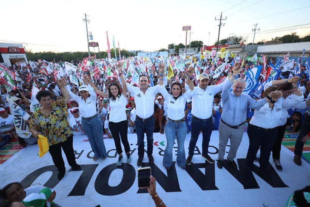 CIERRA CON GRAN FUERZA LA ALIANZA CIUDADANA EN ACUÑA