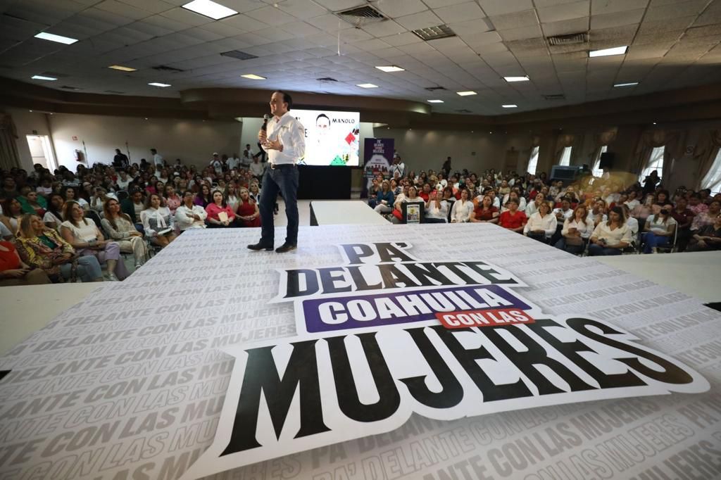 CON LA FUERZA DE LAS MUJERES Y LOS JÓVENES VAMOS PA’ DELANTE: MANOLO.