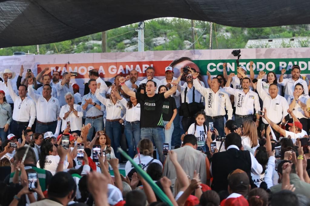 VAMOS A GANAR PARA LLEVAR DESARROLLO ECONÓMICO PAREJO EN COAHUILA: MANOLO
