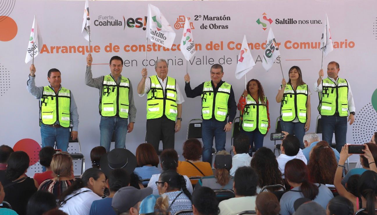 ARRANCAN CONSTRUCCIÓN DE CENTRO COMUNITARIO EN VALLE DE LAS AVES