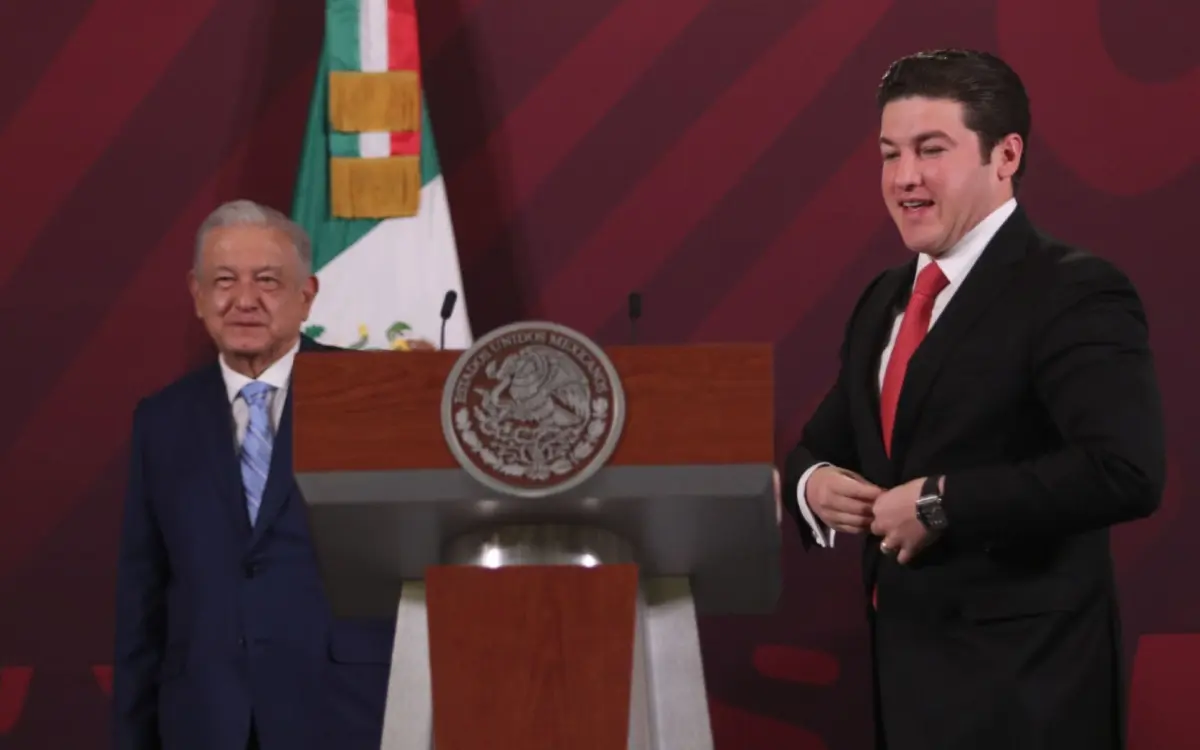 AMLO RESPALDA A SAMUEL GARCÍA CONTRA FISCAL DE NL