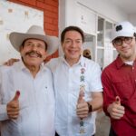 Emite Armando Guadiana su voto en Saltillo acompañado del líder nacional de Morena; auguran el triunfo de la Cuarta Transformación en Coahuila