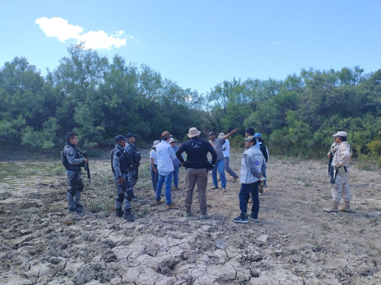COMISIÓN DE BÚSQUEDA DE COAHUILA  REALIZA OPERATIVO EN EJIDO LA LINDA, EN PIEDRAS NEGRAS