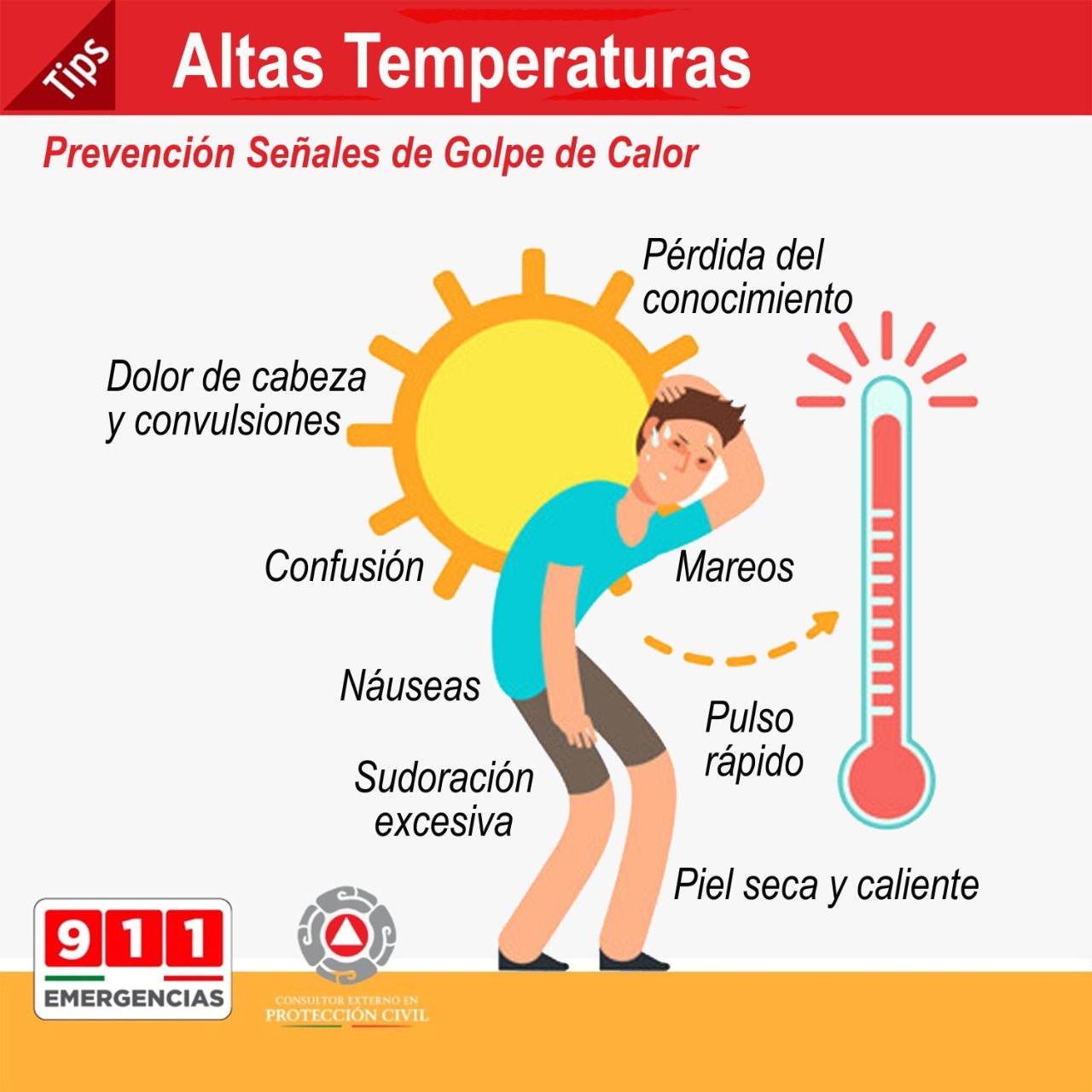 EXHORTA PROTECCIÓN CIVIL COAHUILA A EXTREMAR CUIDADOS POR CALOR