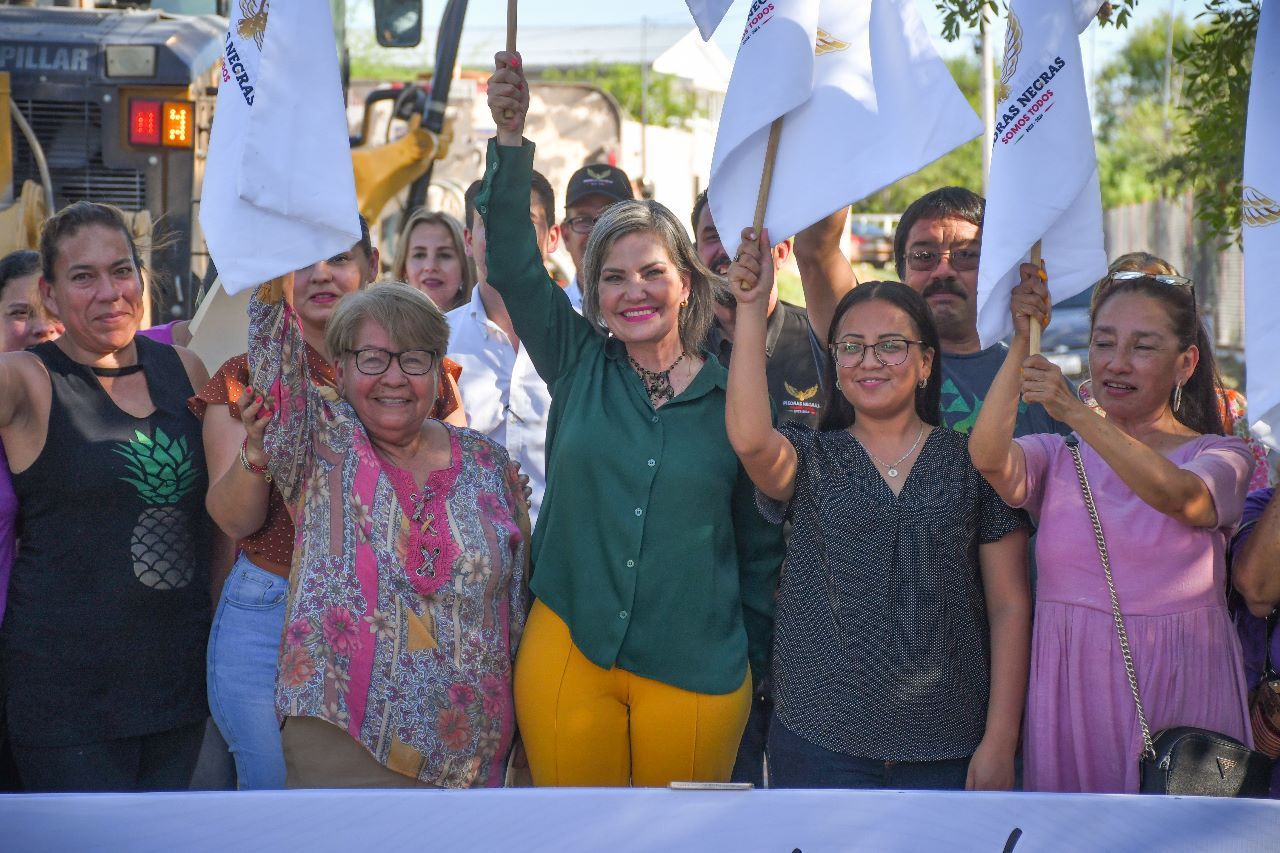INICIA NORMA TREVIÑO 2 OBRAS Y ENTREGA UNA, DENTRO DEL PROGRAMA «3 DE 3»