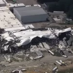 TORNADO DESTROZA PLANTA DE PFIZER EN CAROLINA DEL NORTE