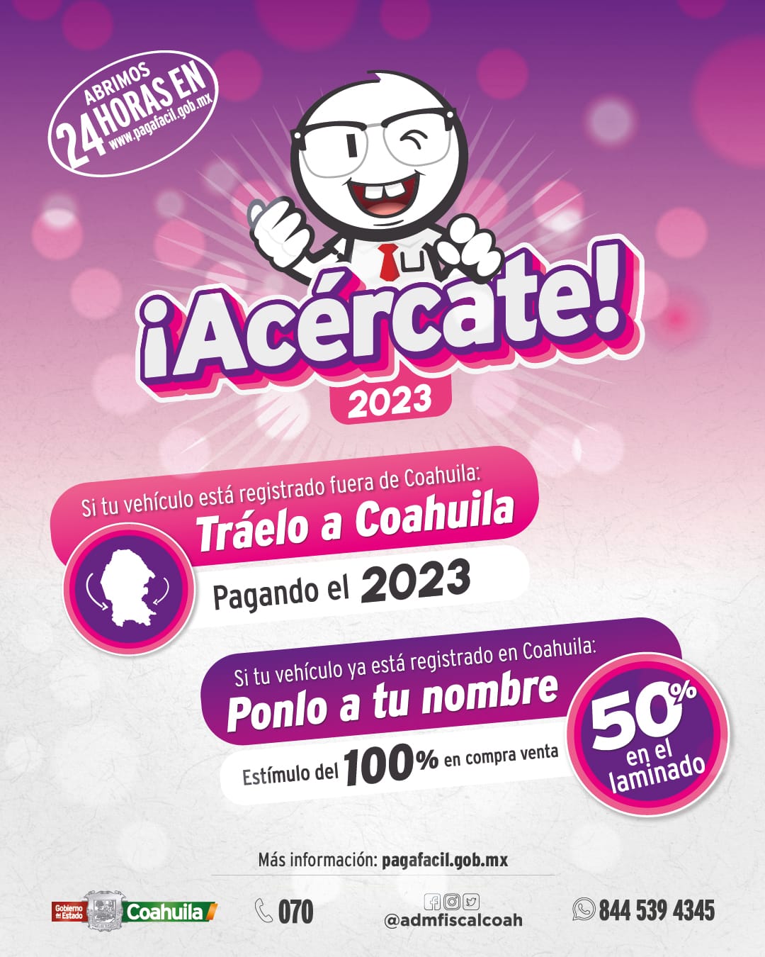 CONOCE LAS PROMOCIONES EN CONTROL VEHICULAR QUE COAHUILA TIENE EN AGOSTO