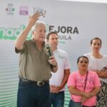 IMPULSA CHEMA FRAUSTRO EL DESARROLLO SOCIAL EN SALTILLO; ANUNCIA MÁS ACCIONES DE PAVIMENTACIÓN