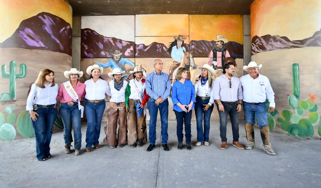 EN MONCLOVA, DEVELAN MURAL EN HONOR A CABALGANTES DE SABINAS