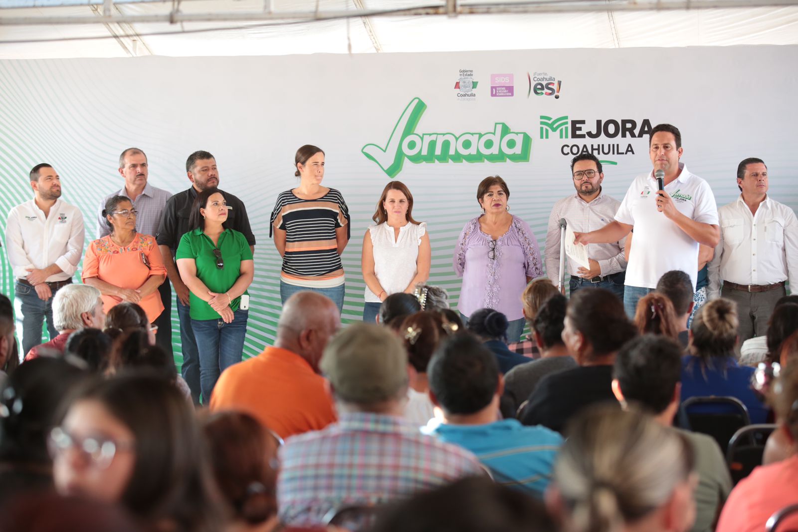 CON ‘MEJORA’, ESTADO Y MUNICIPIOS BENEFICIAN A MILES DE FAMILIAS COAHUILENSES