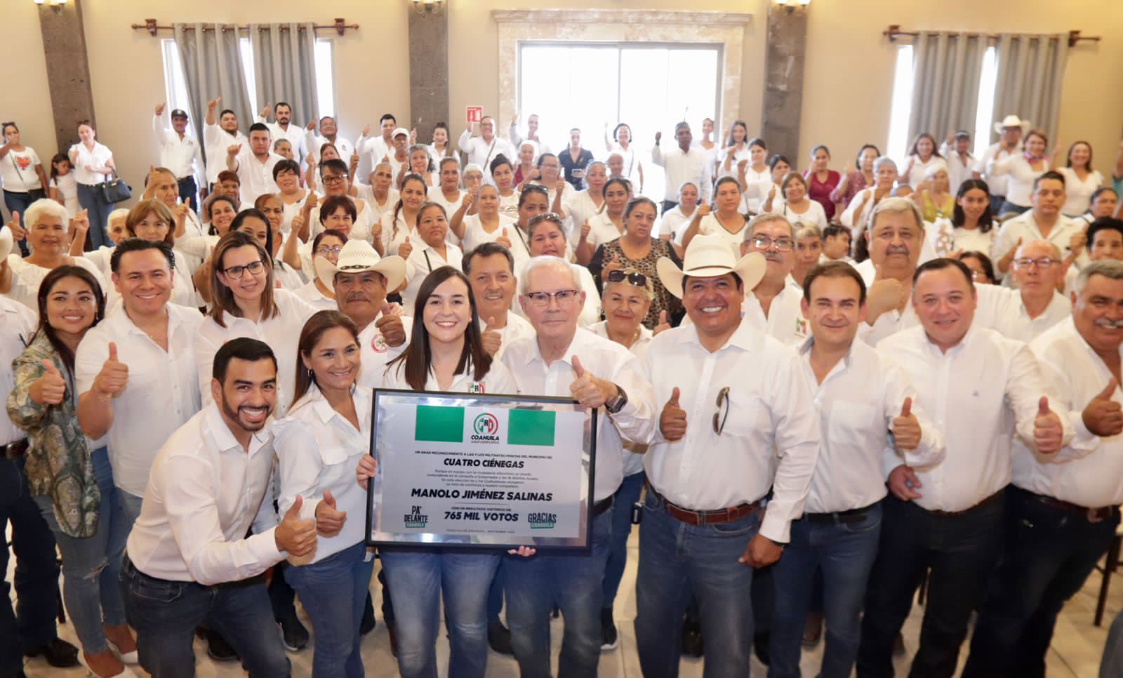 EN LA CENTRO DESIERTO EL PRI, VA PA’ DELANTE.- CARLOS ROBLES