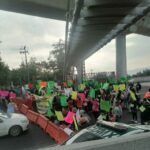 BLOQUEAN AUTOPISTA MÉXICO – CUERNAVACA EN DEMANDA DE AGUA