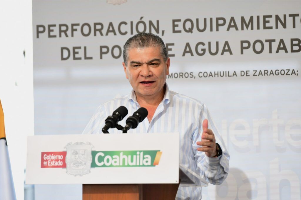 ENTREGAN GOBERNADOR MIGUEL RIQUELME Y ALCALDE MIGUEL RAMÍREZ POZO DE AGUA EN MATAMOROS