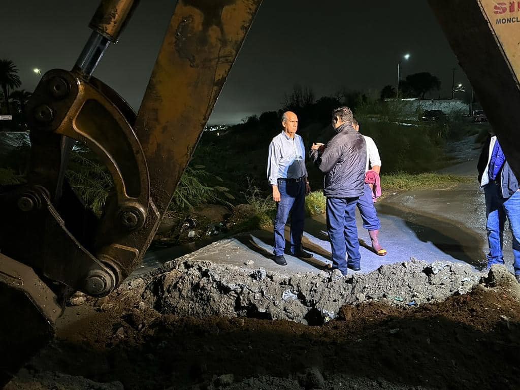 AUTORIDADES MUNICIPALES ACTÚAN ANTE LLUVIAS EN MONCLOVA.