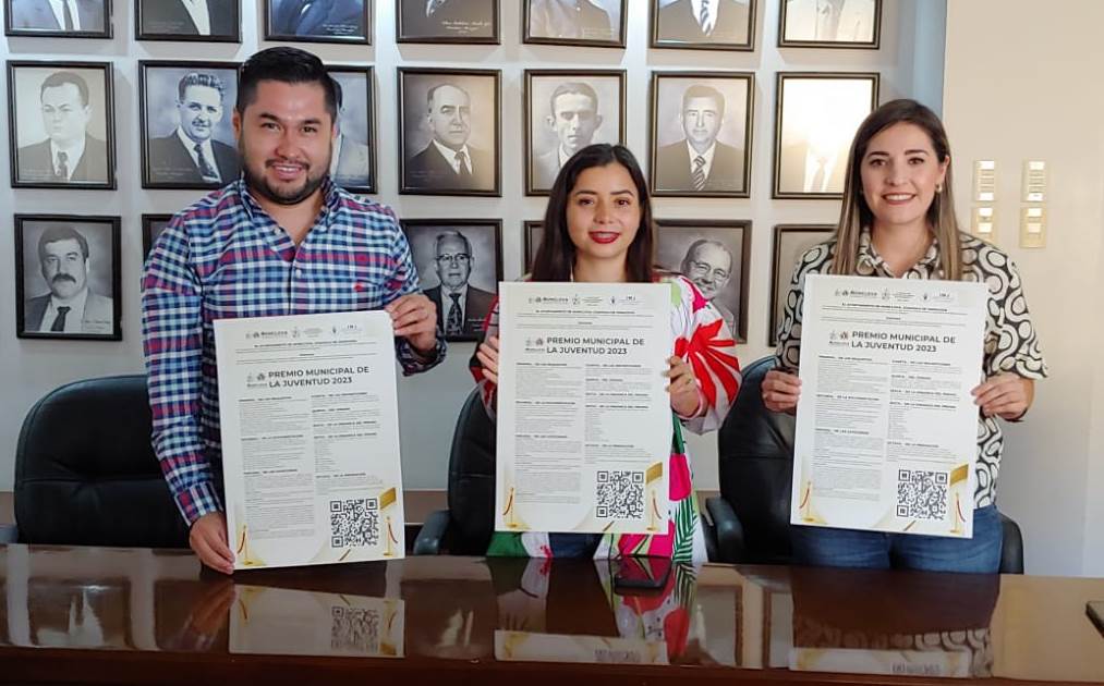 ABREN LA CONVOCATORIA PARA EL PREMIO MUNICIPAL DE LA JUVENTUD 2023 EN MONCLOVA