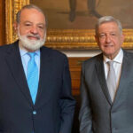 AMLO Y CARLOS SLIM SE REÚNEN EN PALACIO NACIONAL