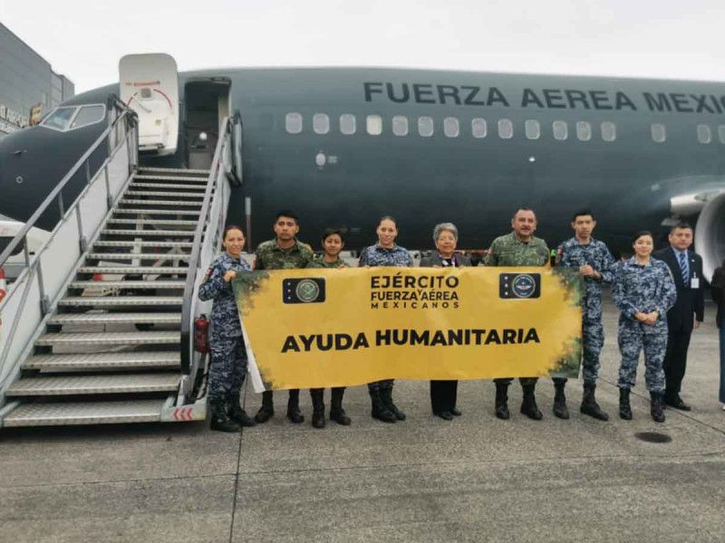 AVIÓN DE LA FUERZA AÉREA MEXICANA LLEGA A TEL AVIV