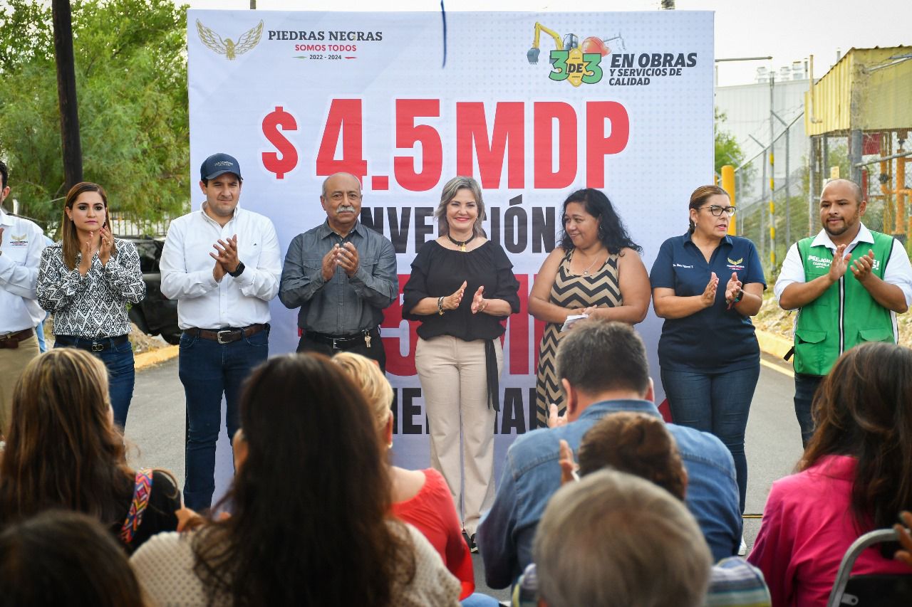 ENTREGAN OBRAS EN VIALIDADES DENTRO DE PROGRAMA 3 DE 3