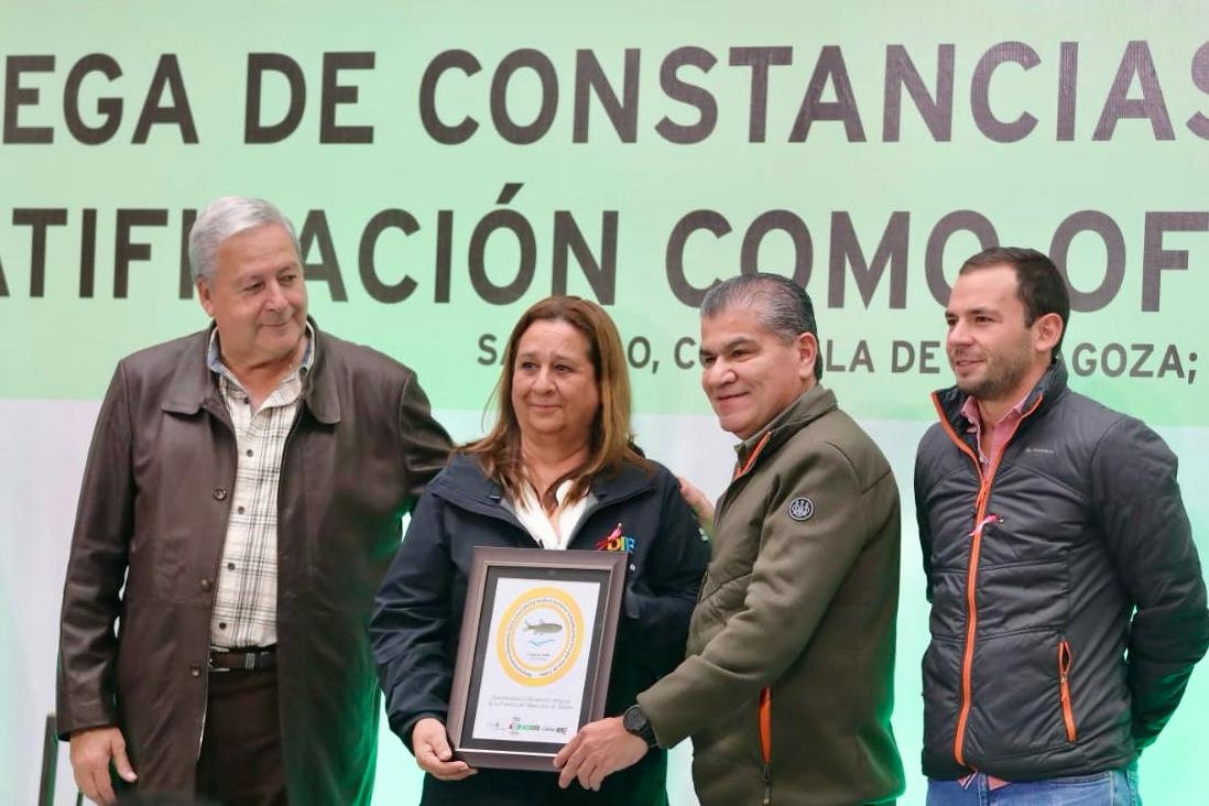 RECONOCEN OFICINAS VERDES EN EL GOBIERNO DE CHEMA FRAUSTRO