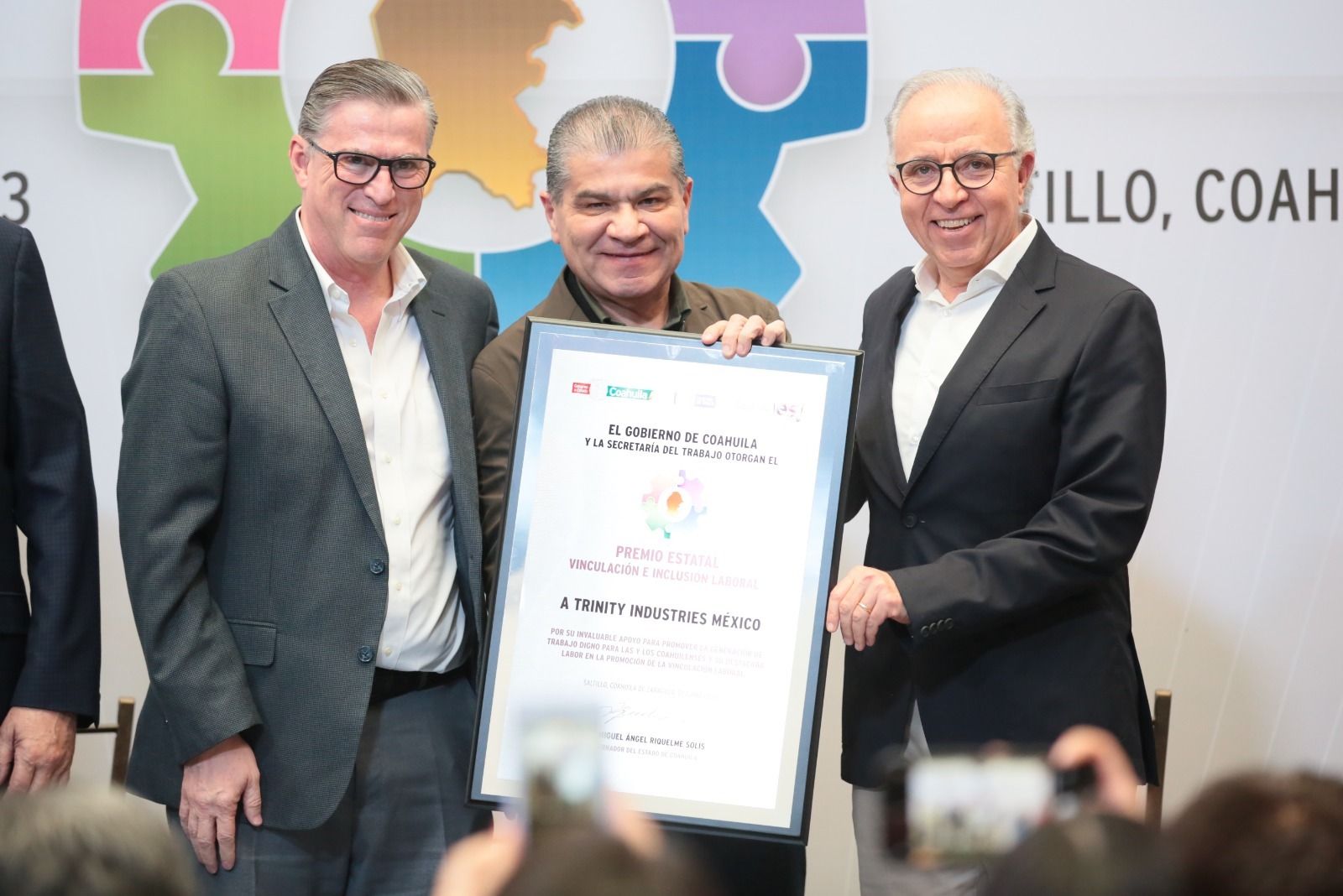 MI COMPROMISO ES CONTINUAR IMPULSANDO EL CRECIMIENTO Y EL EMPLEO EN UN COAHUILA ESTABLE Y SEGURO: MARS