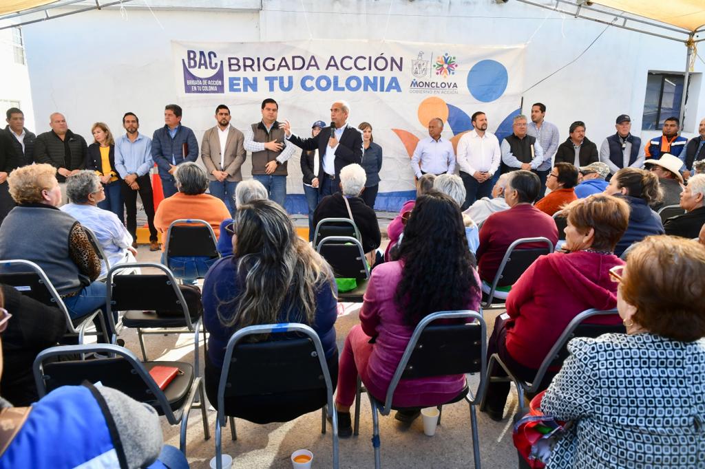 LA BRIGADA DE ACCIÓN EN TU COLONIA EN ESTANCIAS DE SAN JUAN BAUTISTA.