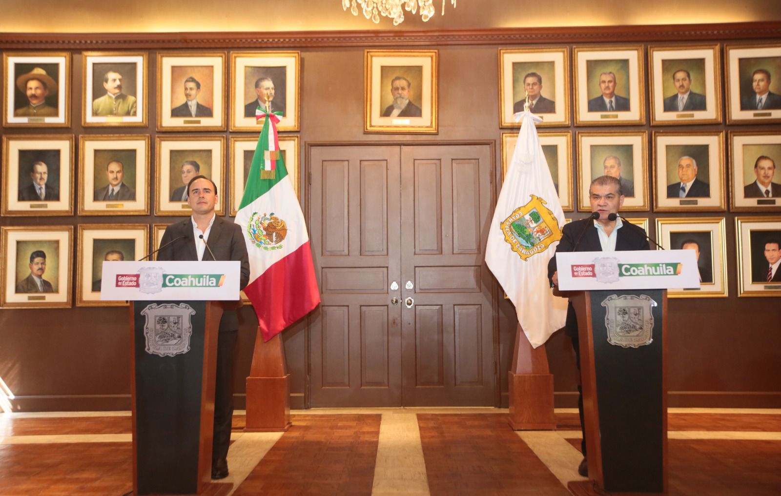 ANUNCIAN MIGUEL RIQUELME Y MANOLO JIMÉNEZ INICIO FORMAL DE LA ENTREGA – RECEPCIÓN