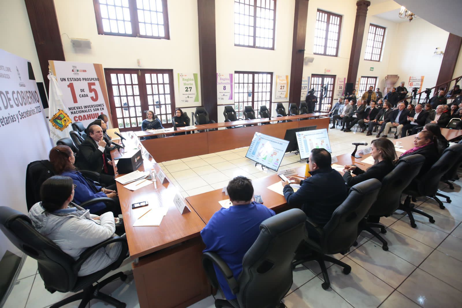 COAHUILA DESTACA EN INVERSIÓN, EMPLEO Y GESTIONES: CLAUDIO BRES