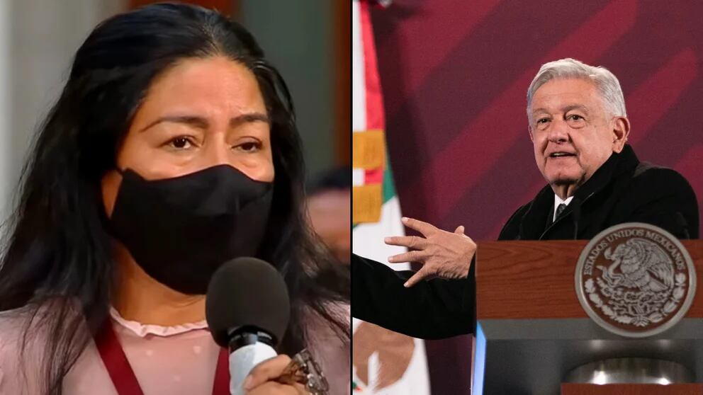 REYNA HAYDEE ENFRENTA A AMLO EN ‘LA MAÑANERA’ POR TEMAS DE SEGURIDAD Y REPORTAJE CONTRA SU HIJO: “YO SÍ DEFIENDO AL PUEBLO”