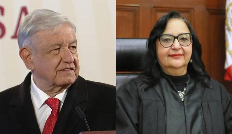 CONFIRMA AMLO QUE NO ACUDIRÁ A INFORME DE LA MINISTRA PIÑA