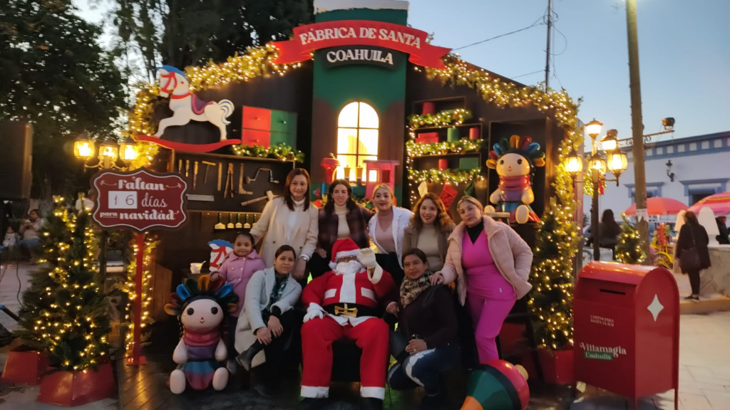 ESPOSA DEL GOBERNADOR MANOLO JIMENEZ ASISTE A FESTIVAL NAVIDEÑO EN PARRAS DE LA FUENTE
