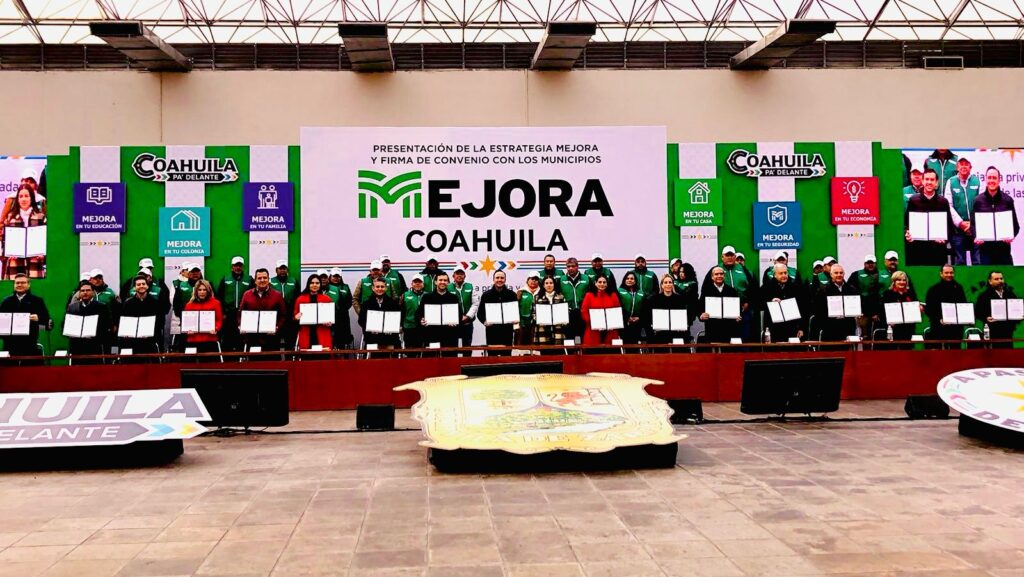 ANUNCIA MANOLO JIMÉNEZ EL RELANZAMIENTO DE MEJORA COAHUILA