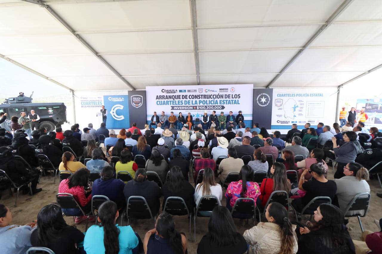 ANUNCIAN MANOLO JIMENEZ MÁS CUARTELES DE SEGURIDAD EN COAHUILA