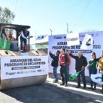 PONEN EN MARCHA MANOLO Y ROMÁN ALBERTO PROGRAMA DE RECARPETEO EN TORREÓN