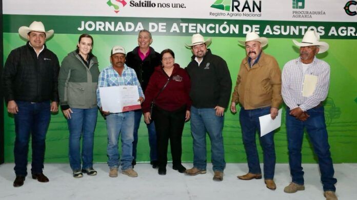 ACERCAN JORNADA DE ASUNTOS AGRARIOS A SALTILLENSES DEL CAMPO