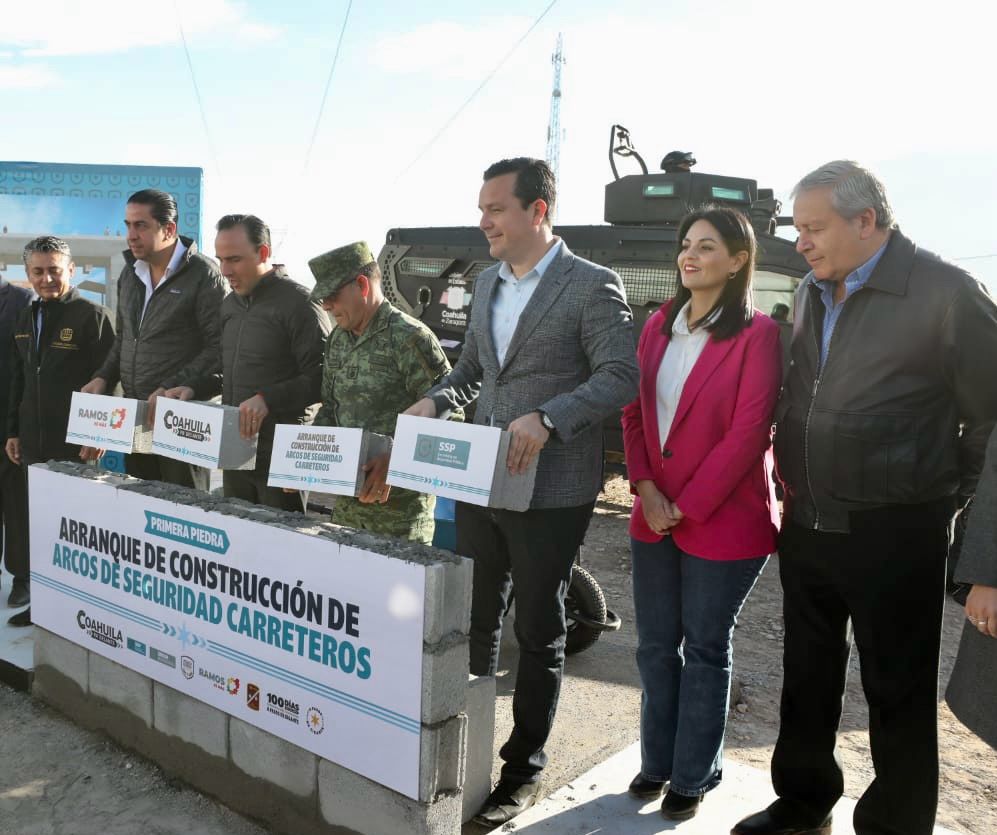 FORTALECERÁN ARCOS DE SEGURIDAD LA PAZ Y LA TRANQUILIDAD: ALCALDE DE SALTILLO