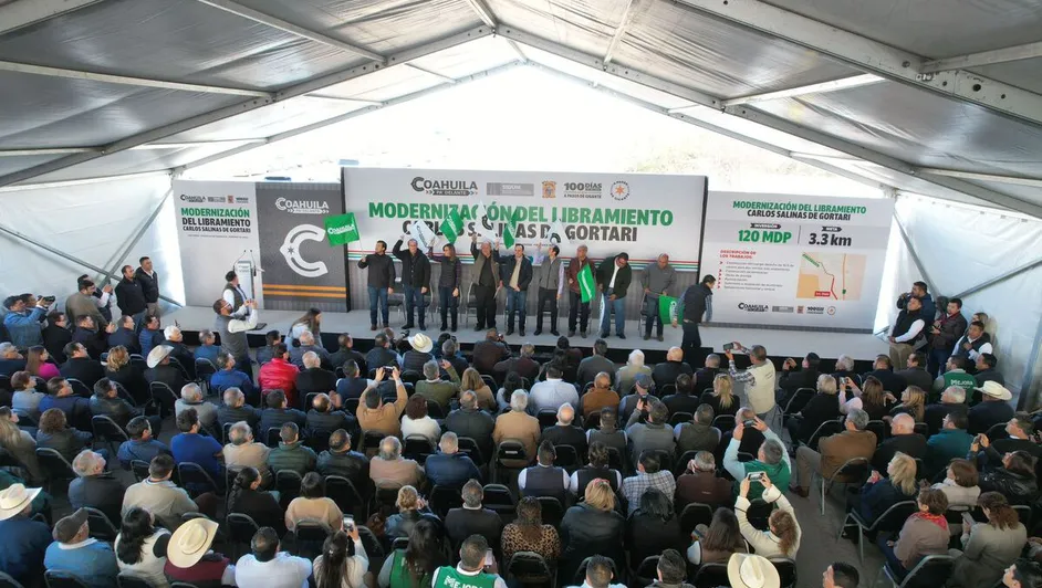 LLEGA A LA REGION CENTRO IMPORTANTE INVERSIÓN CON EL PROGRAMA “COAHUILA A PASOS DE GIGANTE”.