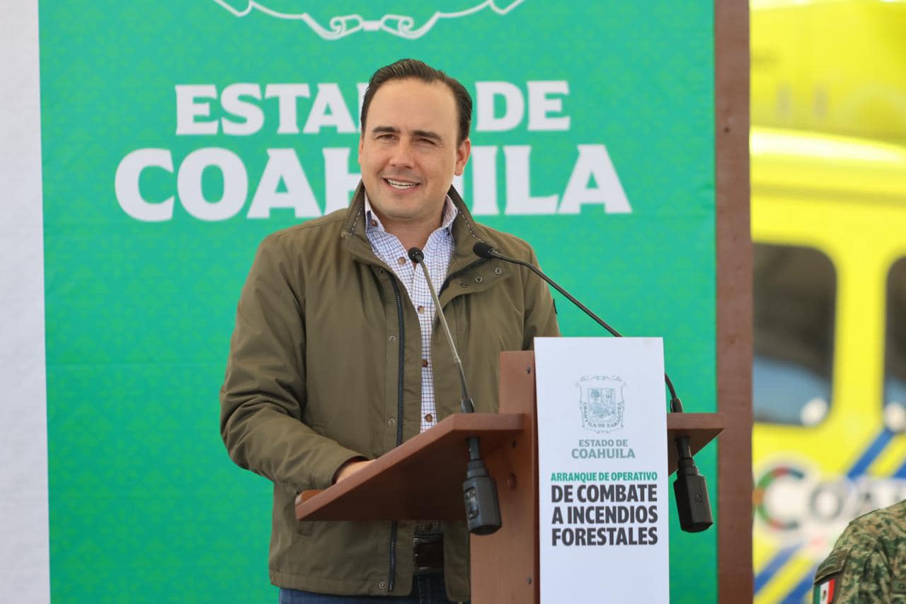 ARRANCA EN COAHUILA OPERATIVO DE COMBATE A INCENDIOS FORESTALES