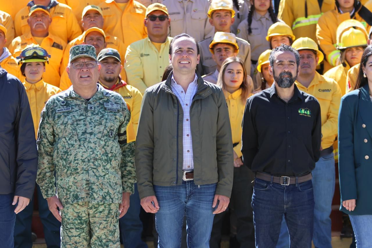COAHUILA ESTÁ PREPARADO PARA EL COMBATE A INCENDIOS FORESTALES