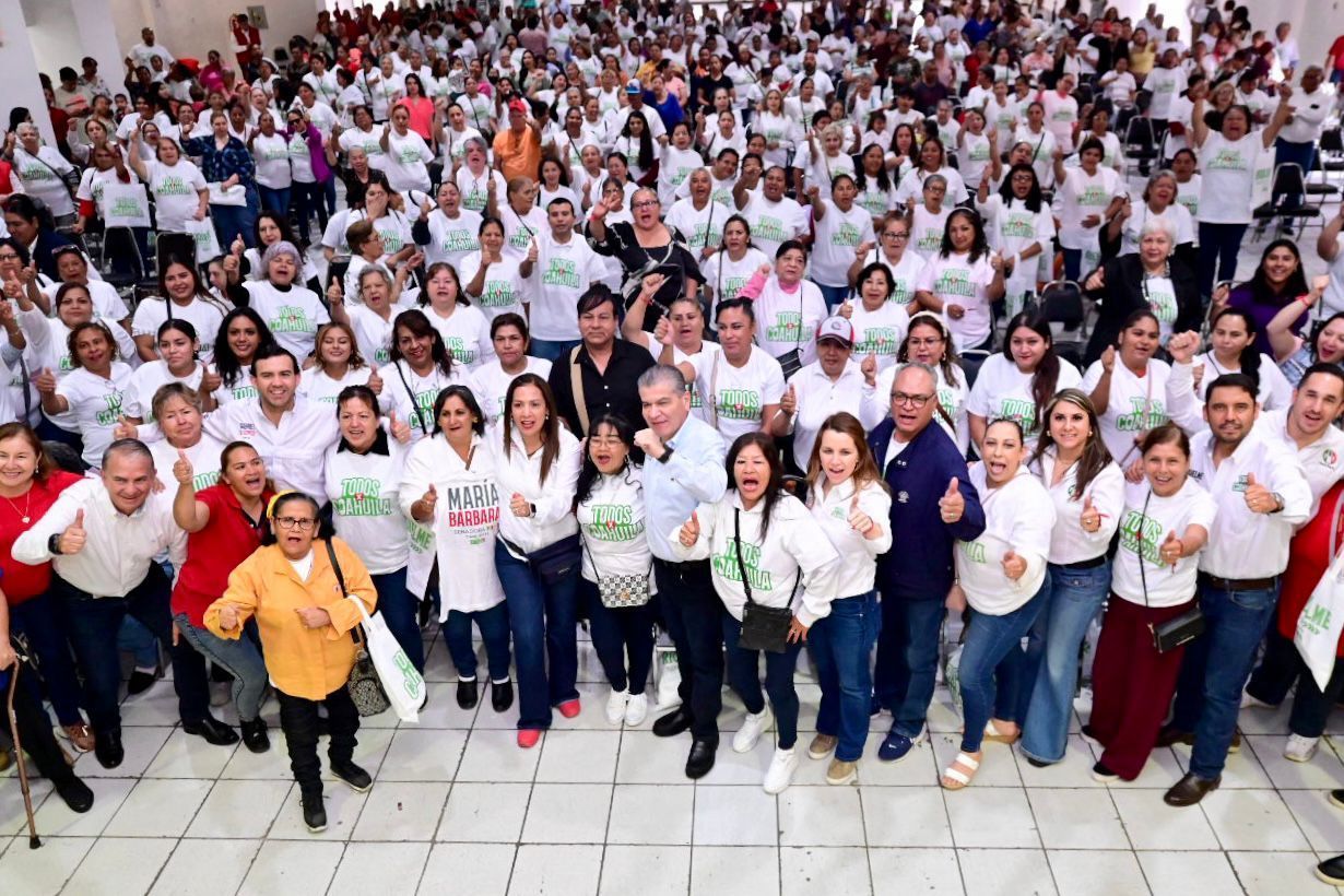 VAMOS A EMPODERAR A LAS MUJERES DE COAHUILA: RIQUELME Y MARÍA BÁRBARA