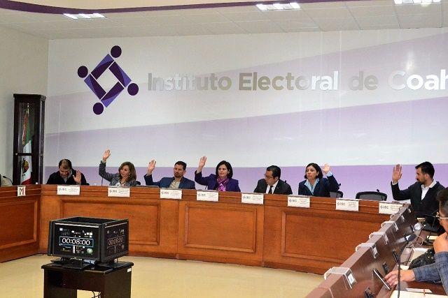 DEFINIRÁN SITUACIÓN DE POSIBLES NUEVOS PARTIDOS POLÍTICOS DE COAHUILA ESTE MIÉRCOLES